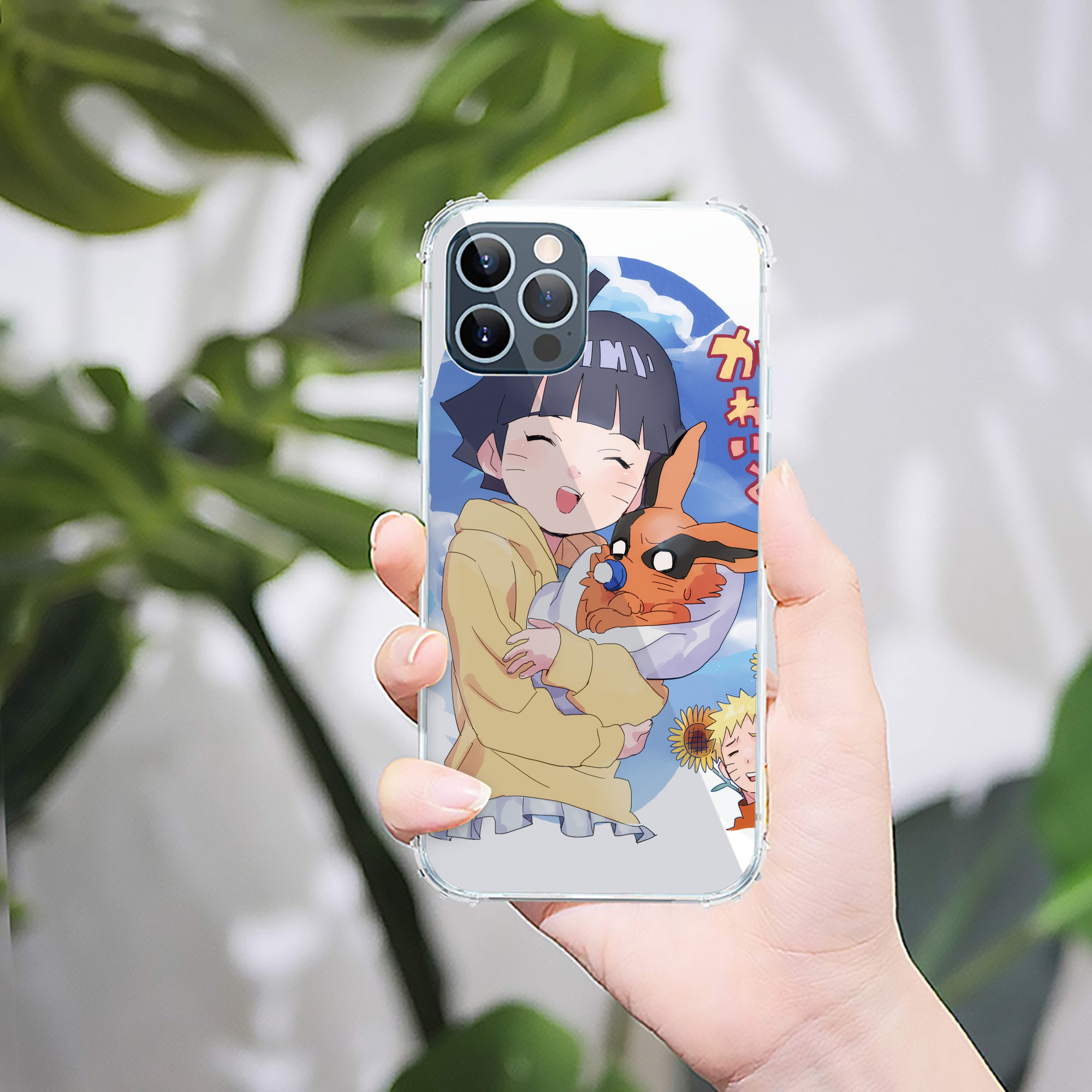 （画像用） NARUTO -ナルト- NARUTO -ナルト- 疾風伝 【iPhone 12シリーズ対応】透明スマホケース（クリアソフトケース）